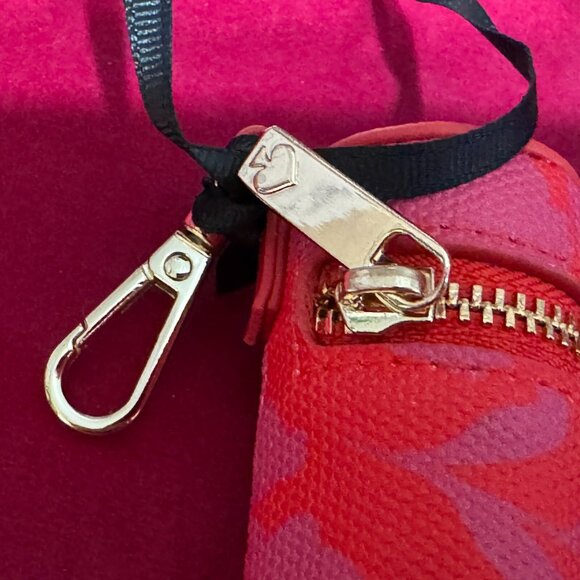 Canvas Classic Rose Lipstick Bag Charm - kate spade new york x Target, Pink/Red - Picture 10 of 13